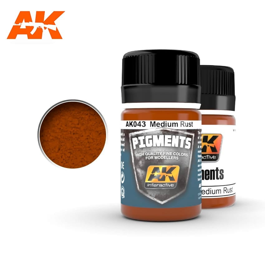 Medium Rust Pigment 35ml Bottle