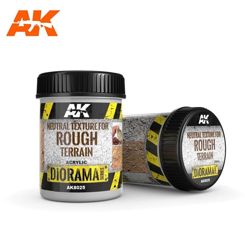 AKI Diorama Effects - Neutral Texture for Rough Terrain 250ml
