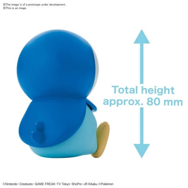 Pokemon 06 Piplup Quick Figure Model Kit