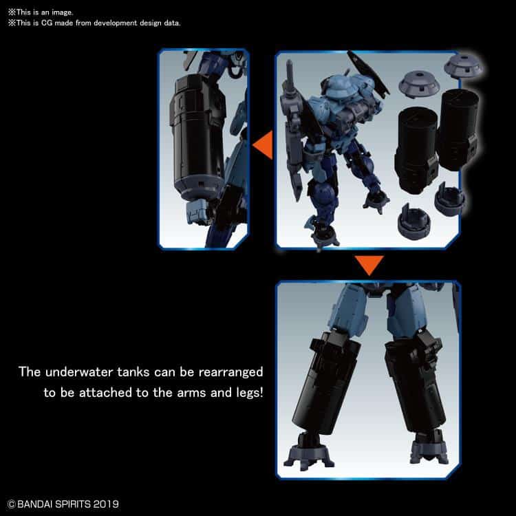 30MM #30 bEXM-15 Portanova (Marine Type) [Blue Gray]