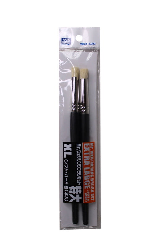 MB34 Mr.Weathering Brush Set Extra Big