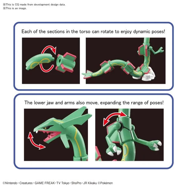 Rayquaza "Pokemon", Model Kit