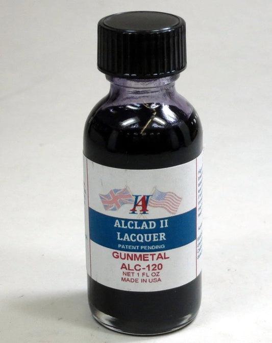 Alclad II 1oz. Bottle Gunmetal Lacquer