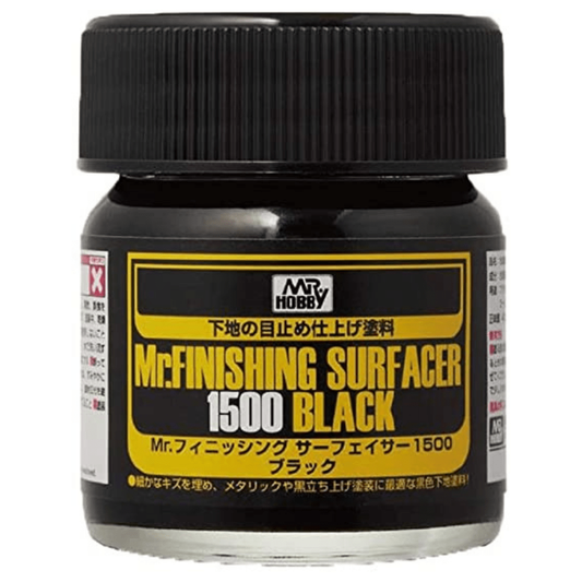 Mr Finishing Surfacer 1500 Black