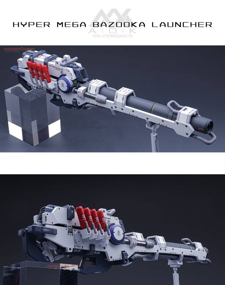 AOK Silveroaks 1/100 Hyper Mega Bazooka Launcher Full Resin Kit