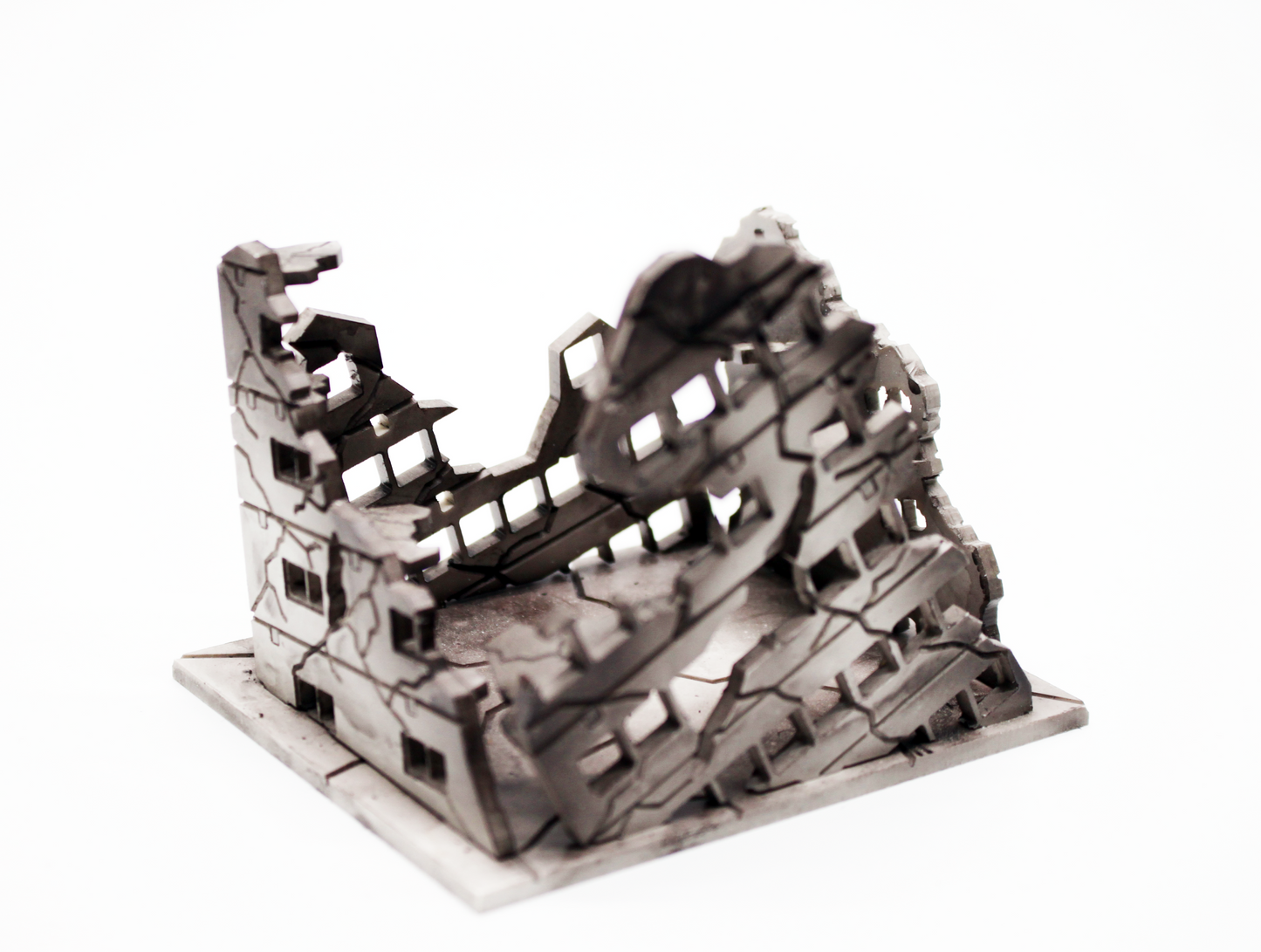DESTROYED BUILDING MS GRADE (1/144 SCALE)