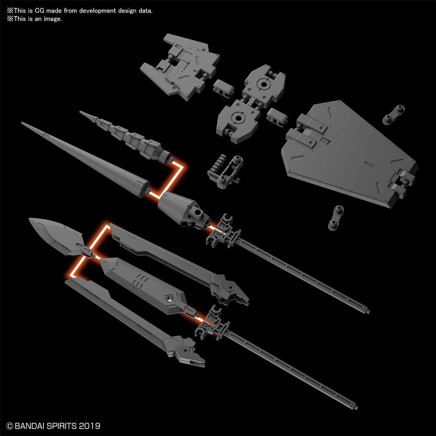 30MM #W-09 Option Parts Set 3