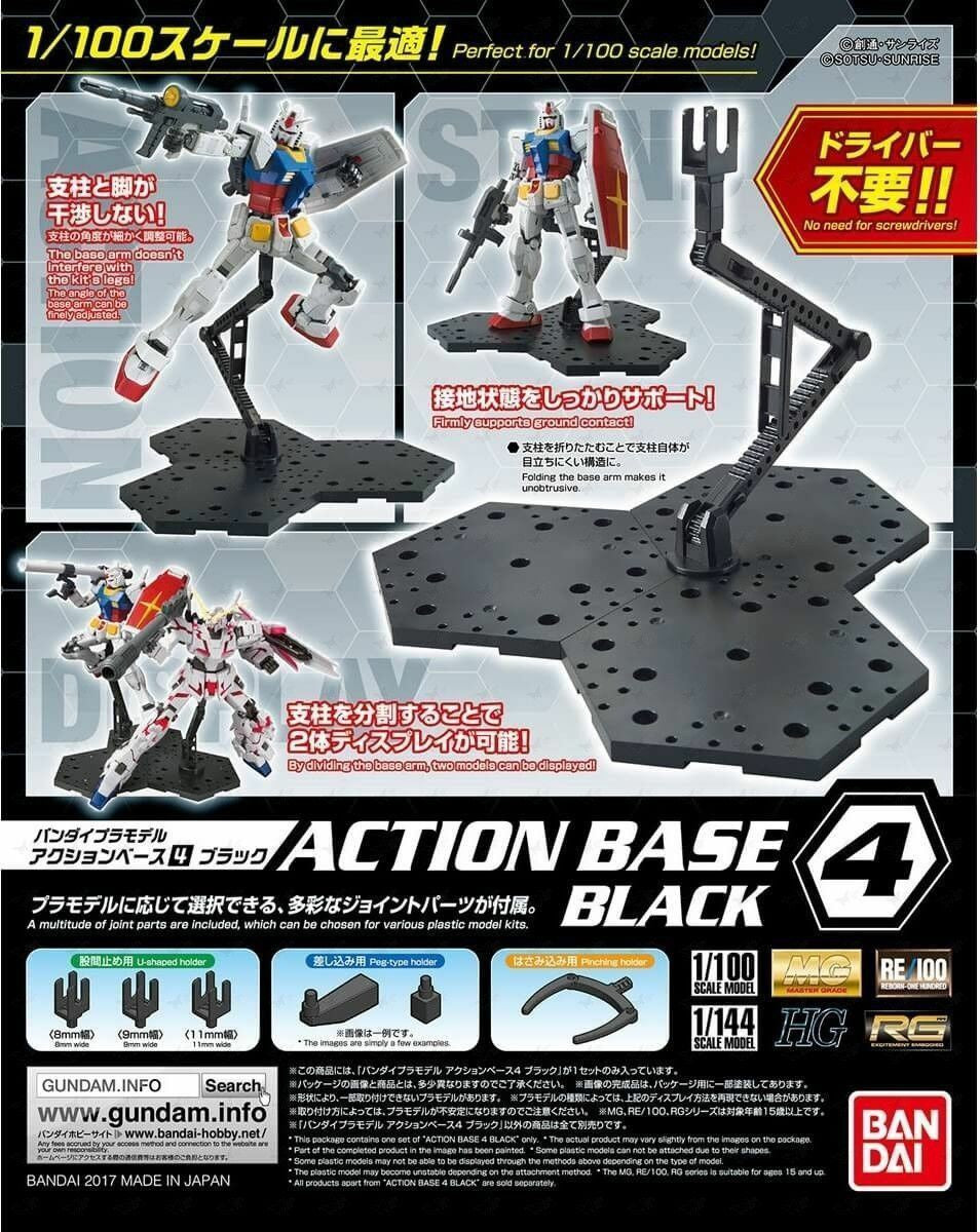 Action Base 4 Black 1/100