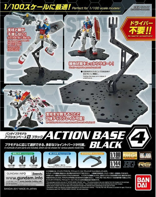 Action Base 4 Black 1/100
