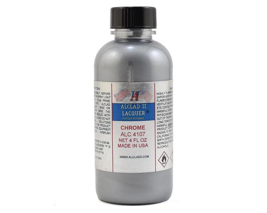 Alclad II 4107 4oz. Bottle Chrome Lacquer