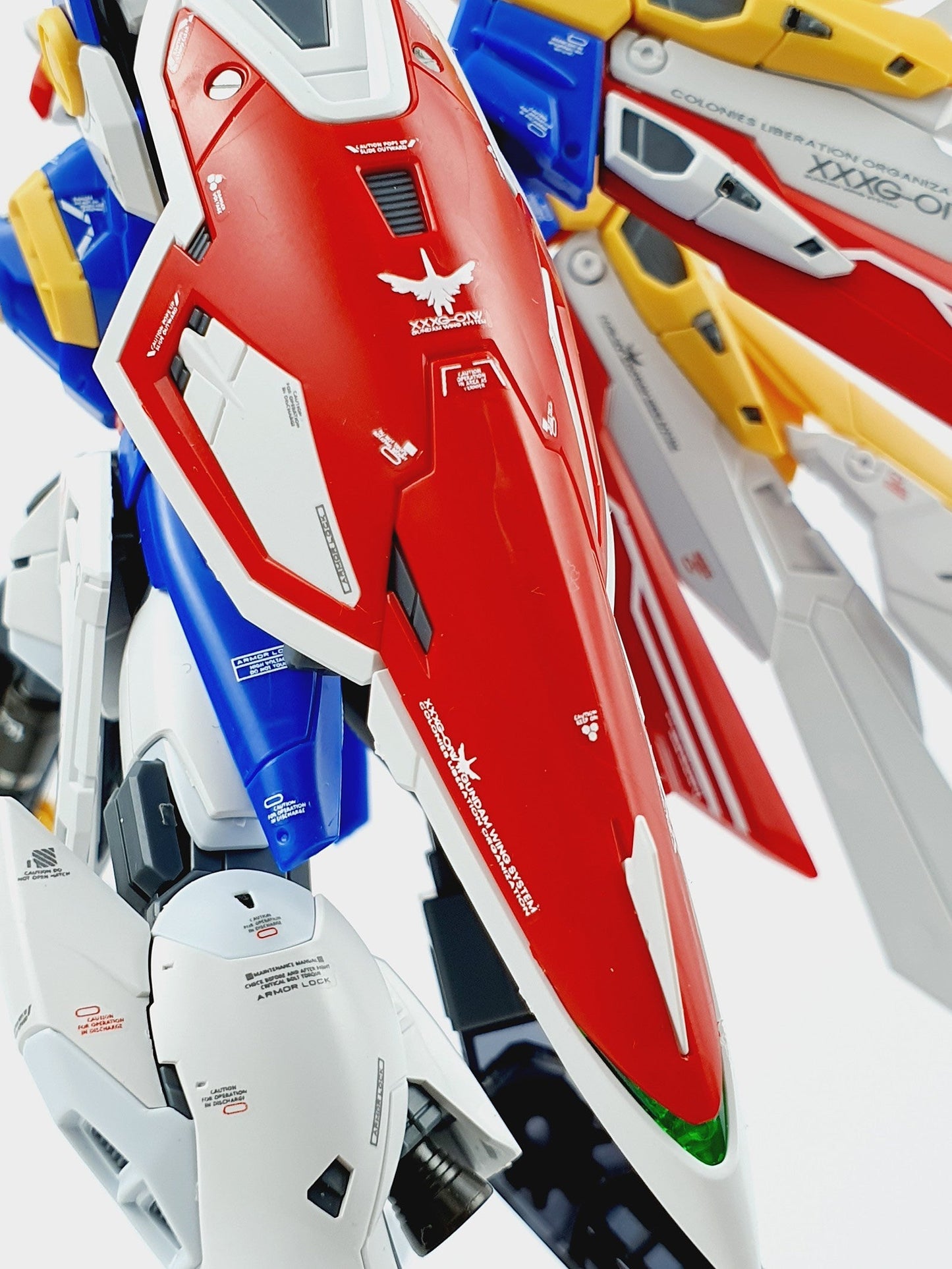 RG WING TV ver WATER DECAL