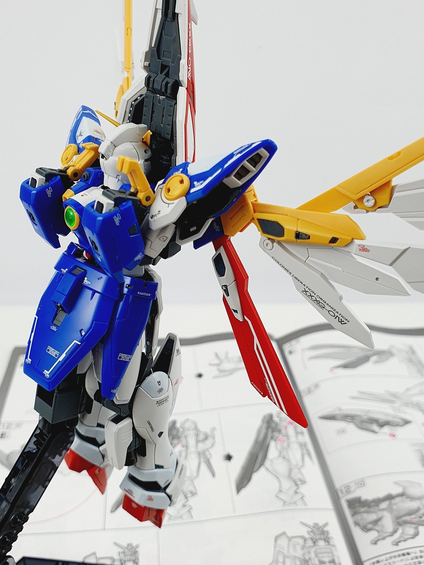 RG WING TV ver WATER DECAL