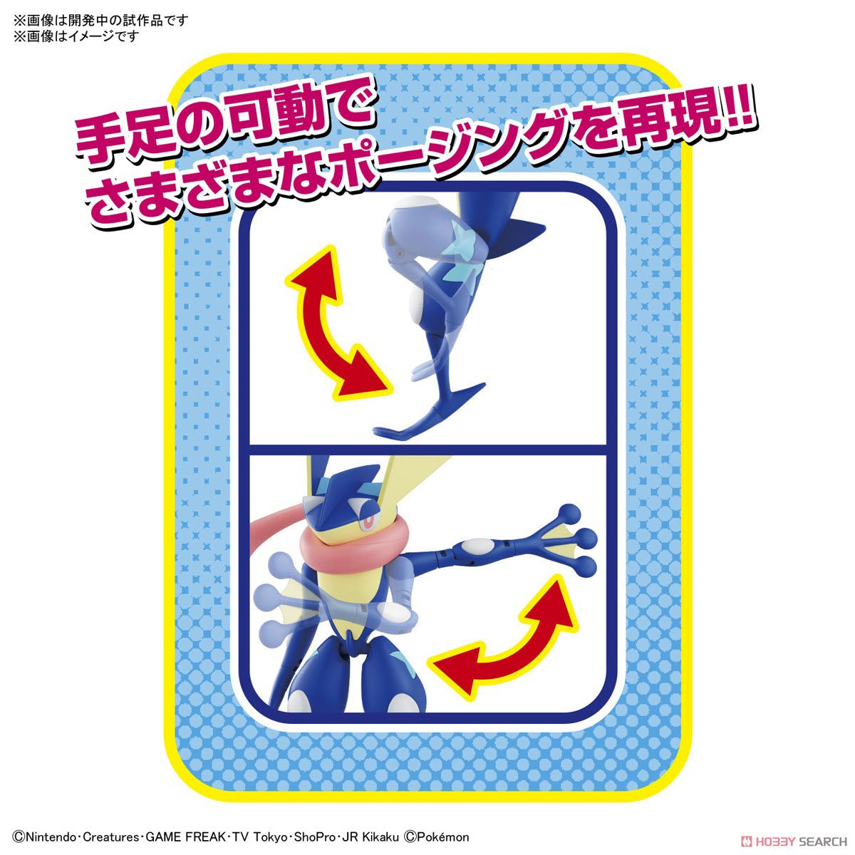 Pokemon Greninja Model Kit