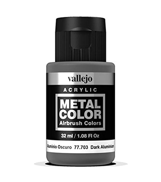 32ml Bottle Dark Aluminum Metal Color