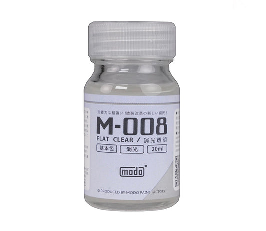 M-008 Flat Clear