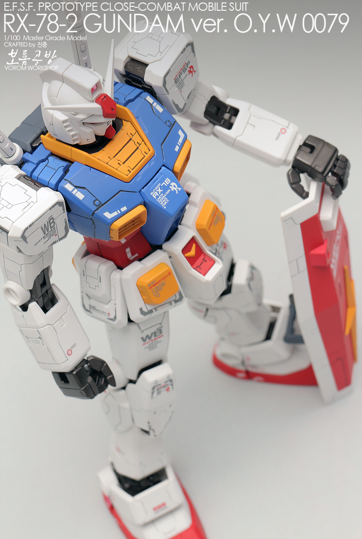 MG Ver. O.Y.W 0079 RX-78-2 WATER DECAL