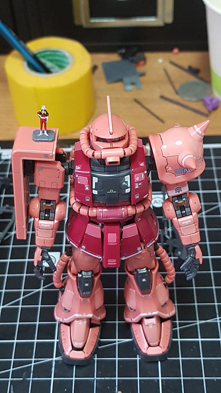 RG CHAR'S ZAKU II  WATER DECAL