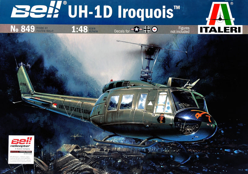 ITALERI UH1D Iroquois Helicopter 1:48