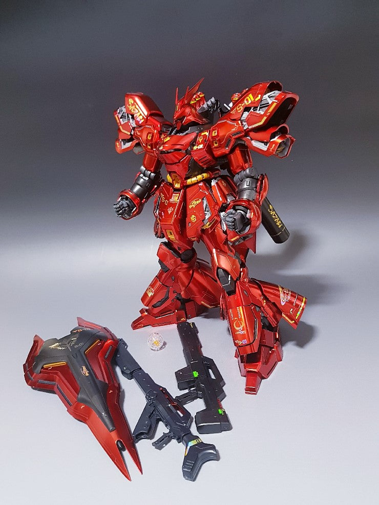 MG SAZABI ALL HOLO WATER DECAL