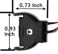 3-Volt Coin Cell Holder with Switch