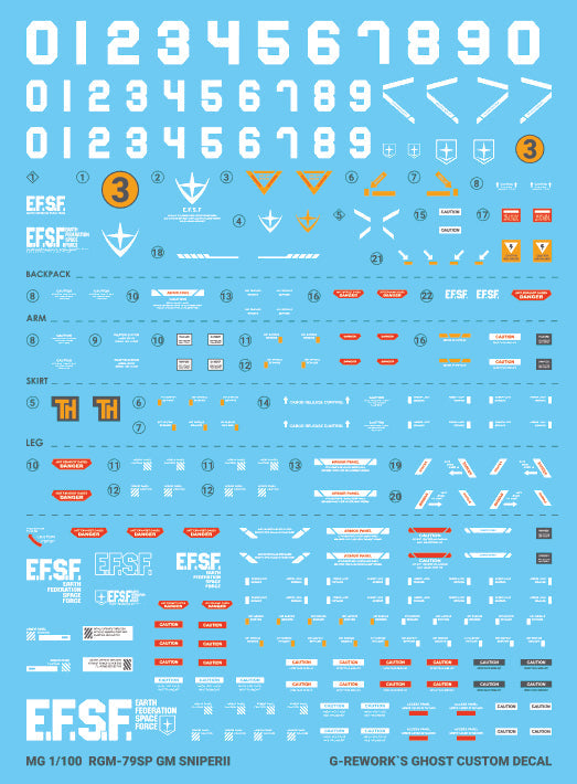 G-REWORK - [MG] GM SNIPER II Water Decal