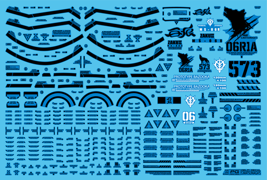 PG SHIN MATSUNAGA WATER DECAL