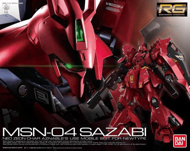 RG #29 Sazabi "Chars Counterattack"