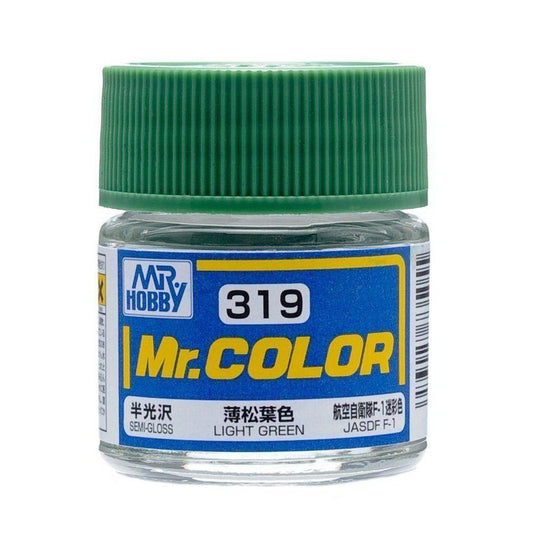 C319 Semi Gloss Light Green 10ml, GSI Mr. Color