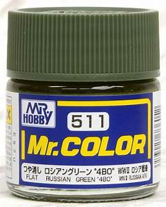 C511 Russian Green 4BO 10ml Bottle, GSI Mr.Color