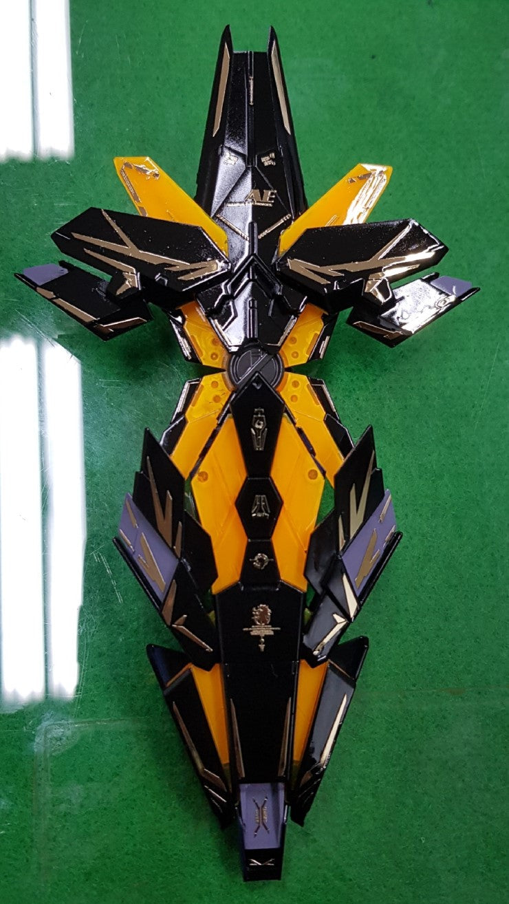 RG BANSHEE METAL STICKER (GOLD)