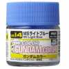 UG14 Semi Gloss MS Light Blue Mr. Color 10 ml Bottle