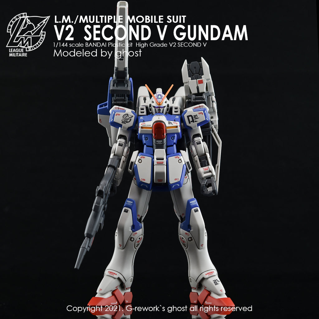 G-REWORK - [HG] Victory Two Second V Gundam Water Decal