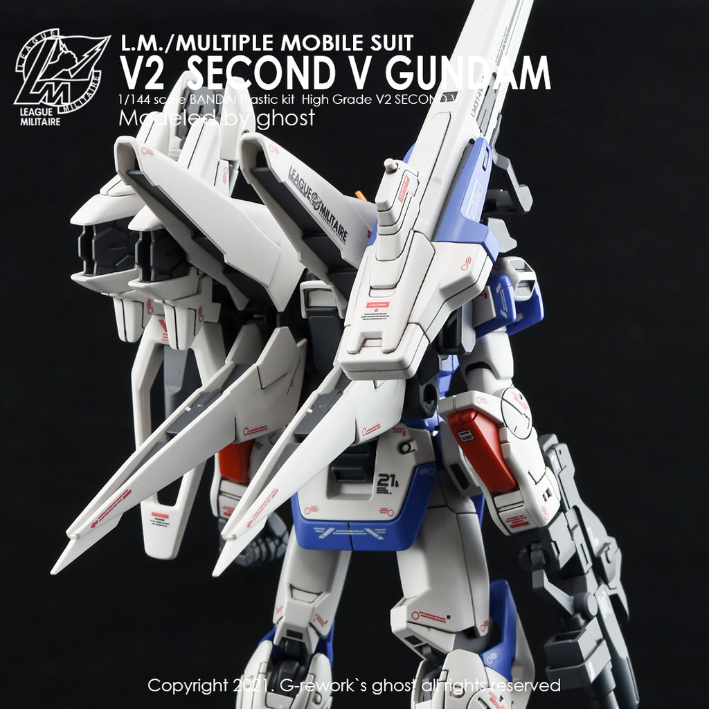 G-REWORK - [HG] Victory Two Second V Gundam Water Decal