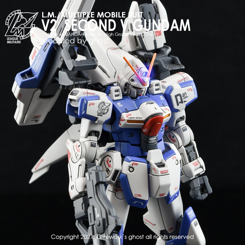 G-REWORK - [HG] Victory Two Second V Gundam Water Decal